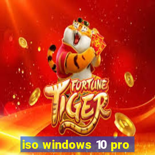 iso windows 10 pro